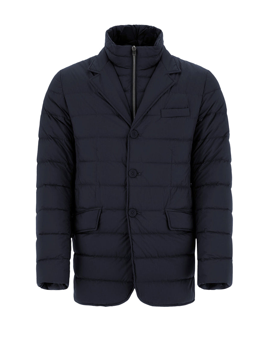 Down Jacket Double New Blue