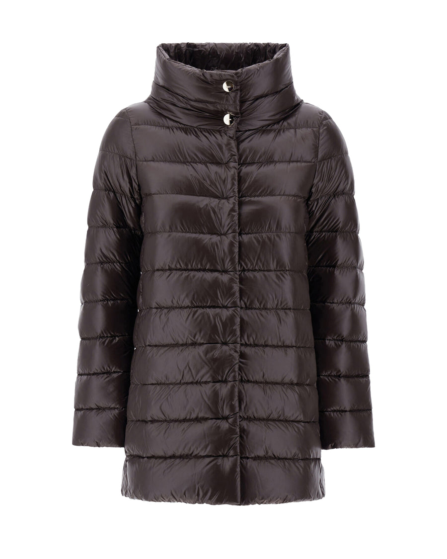Puffer Jacket Amelia Dark Brown