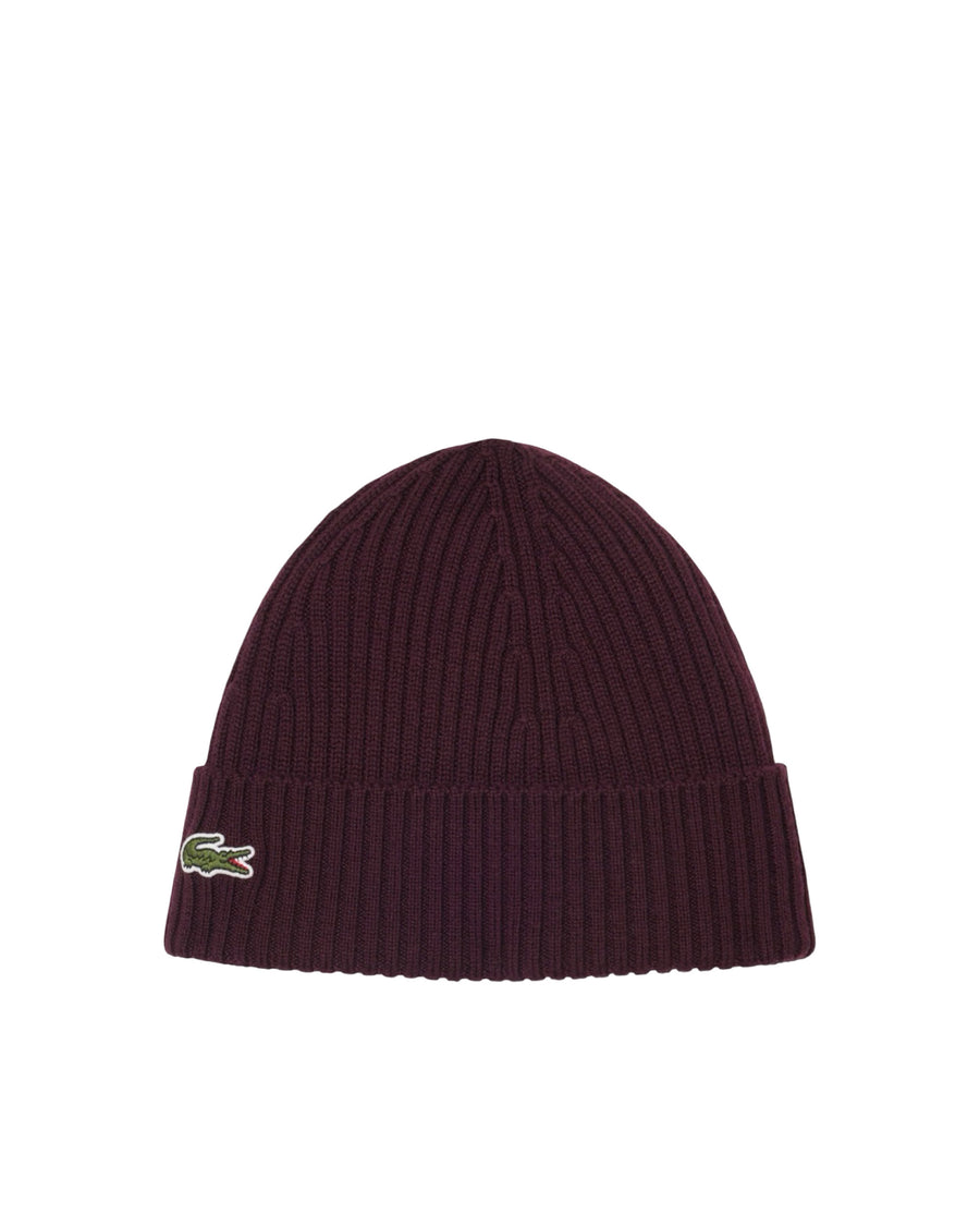 Wool Ribbed Beanie Oxalis Hat