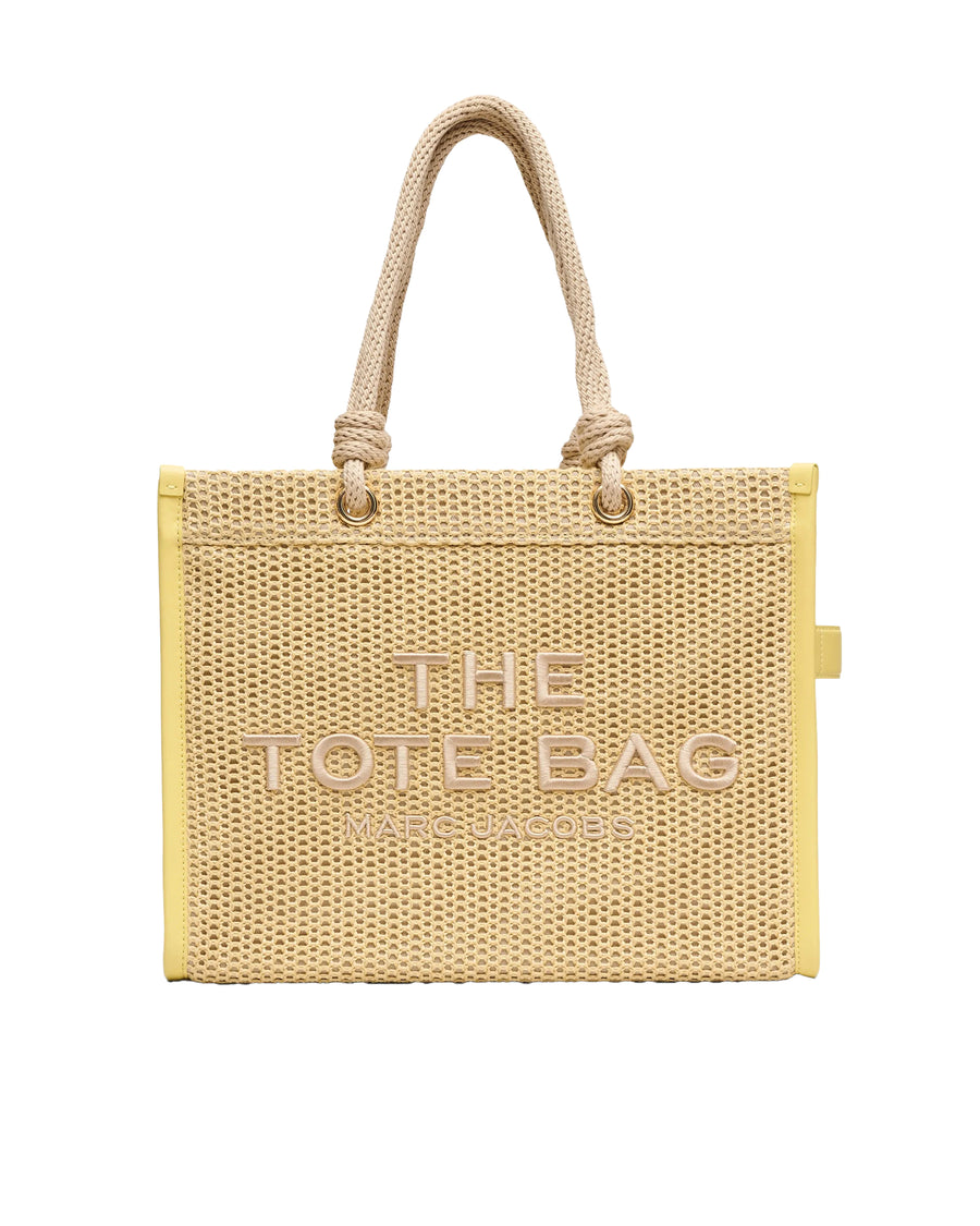 Tote Bag Woven Rope Natural Polyethylene Shoulder