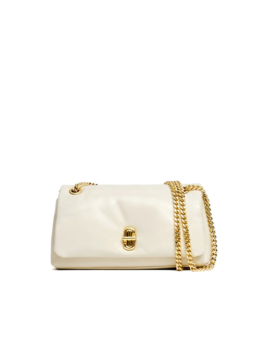 Mini Shoulder Bag Scene Chain Cloud White Lamb Leather