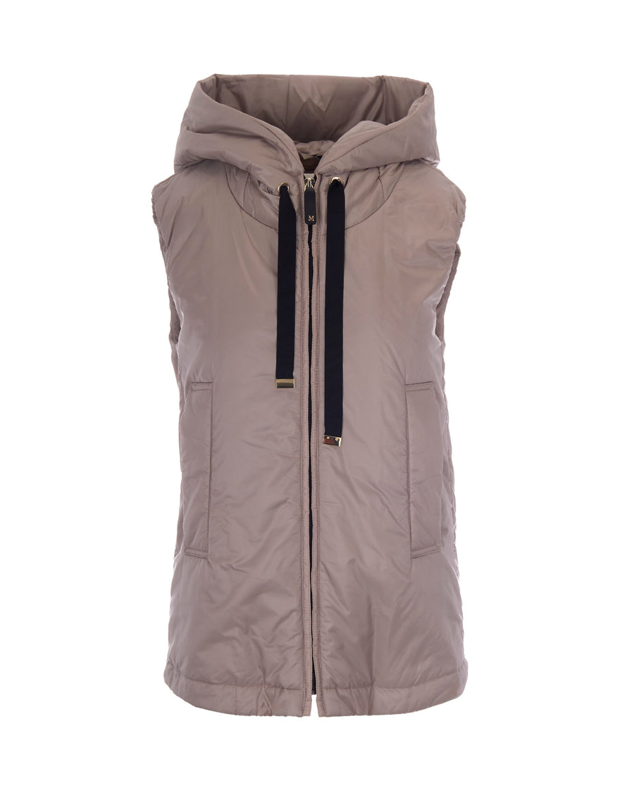 Gilet Greengo Beige Polyester Waistcoats & Gilets