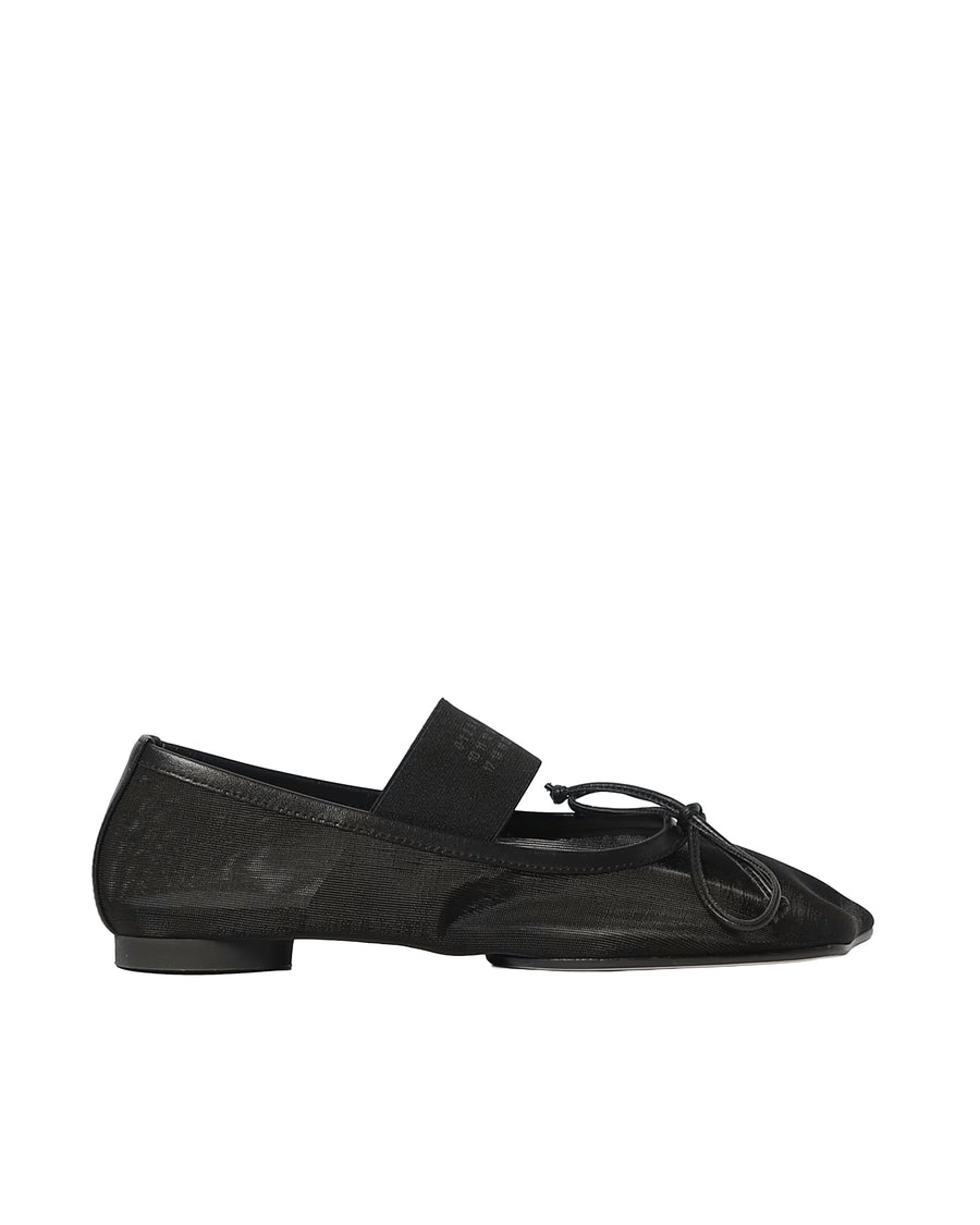 Ballet Flats Mesh Black