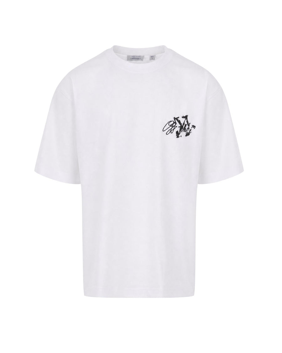 T-Shirt Crewneck White Cotton T-shirts