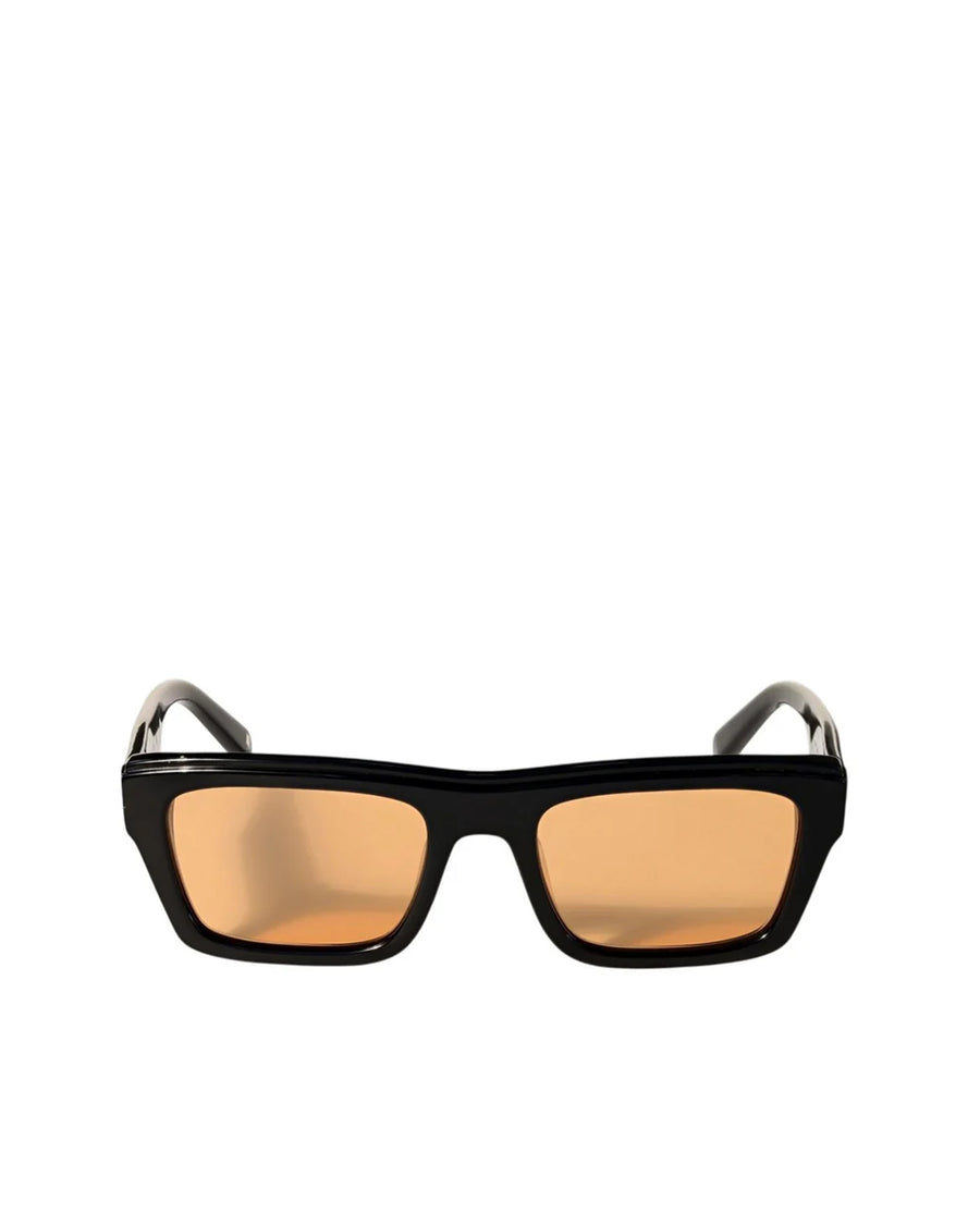 Sunglasses Flint Shiny Black Acetate