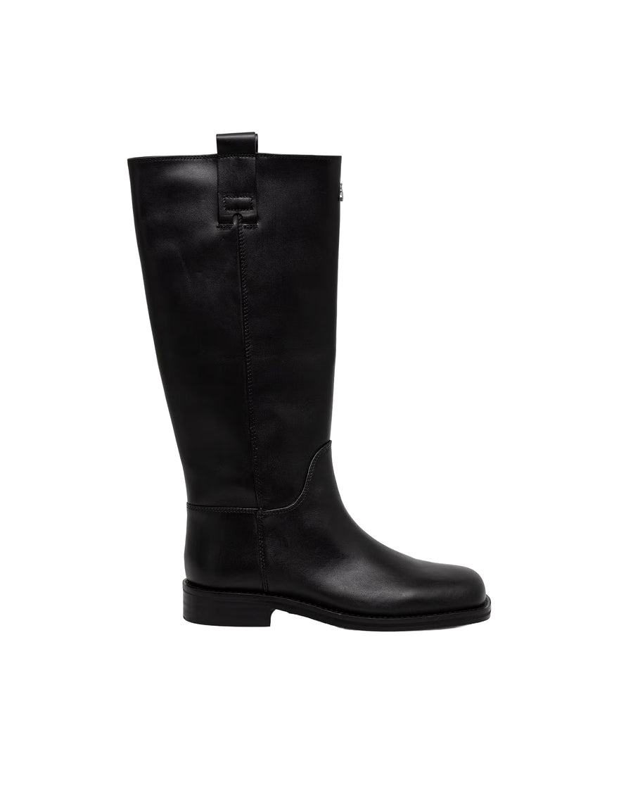 Boots Black Leather