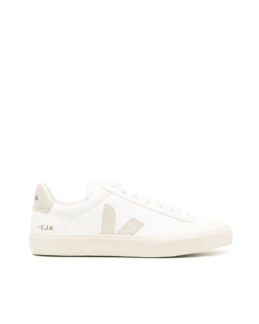Sneakers Campo Leather Extra White White/natural Suede Trainers