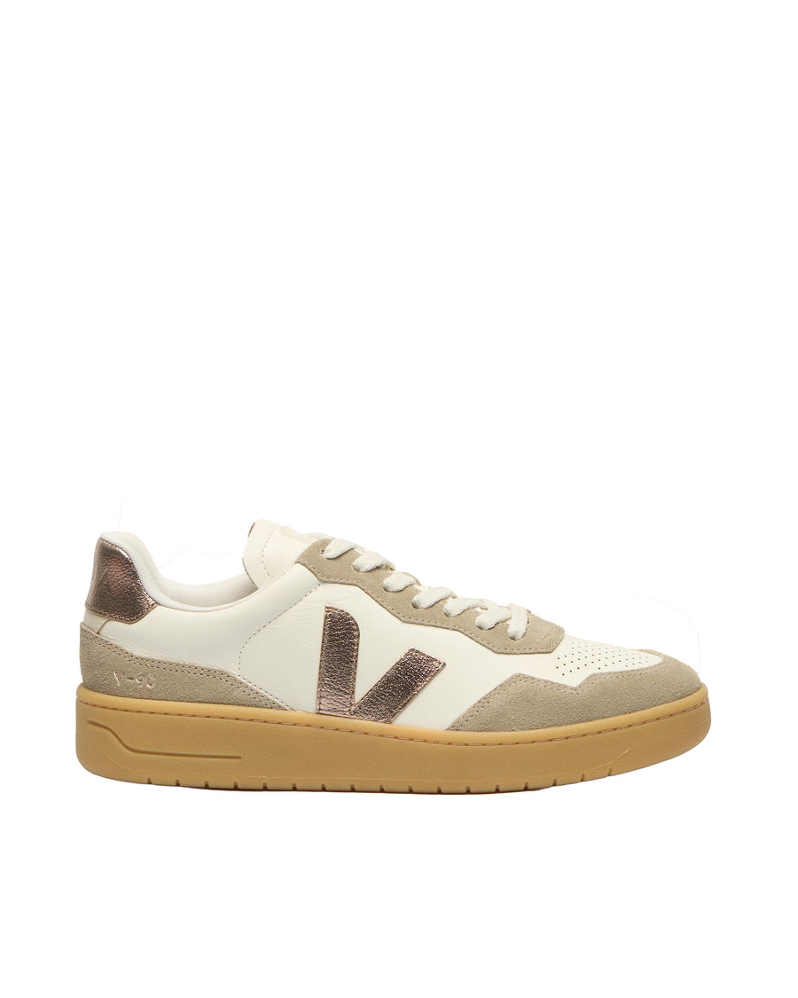 Sneakers V-90 Leather Pure Bronze Natural Trainers