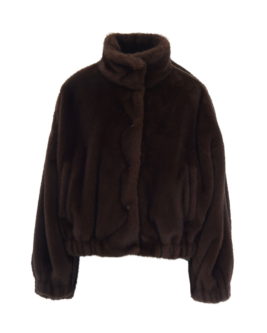 Cropped Jacket Anemone Mink