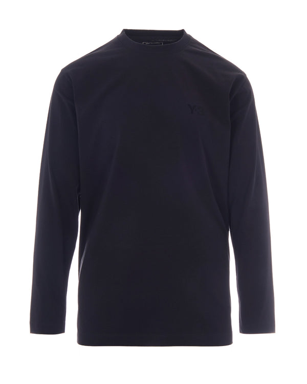 T-Shirt Long Sleeve Black Cotton T-shirts