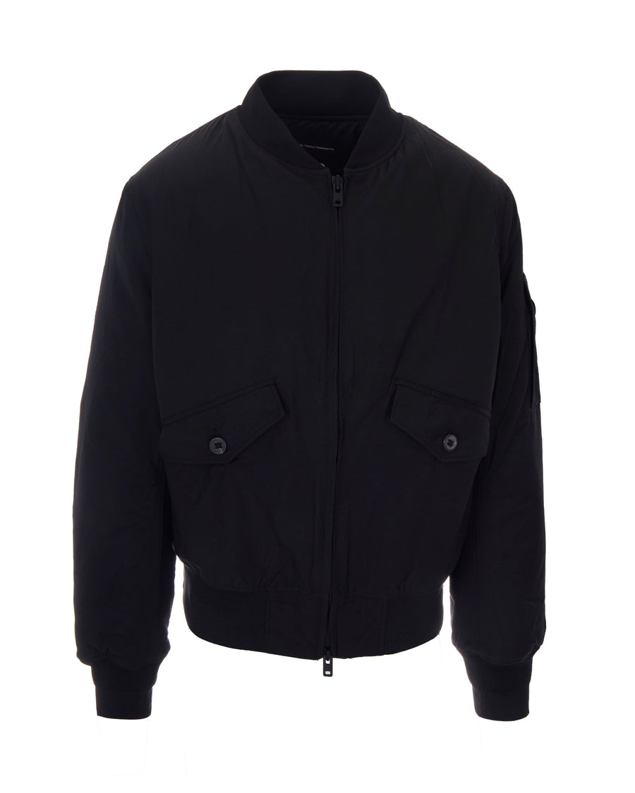 Bomber Jacket Nylon Black Polyamide