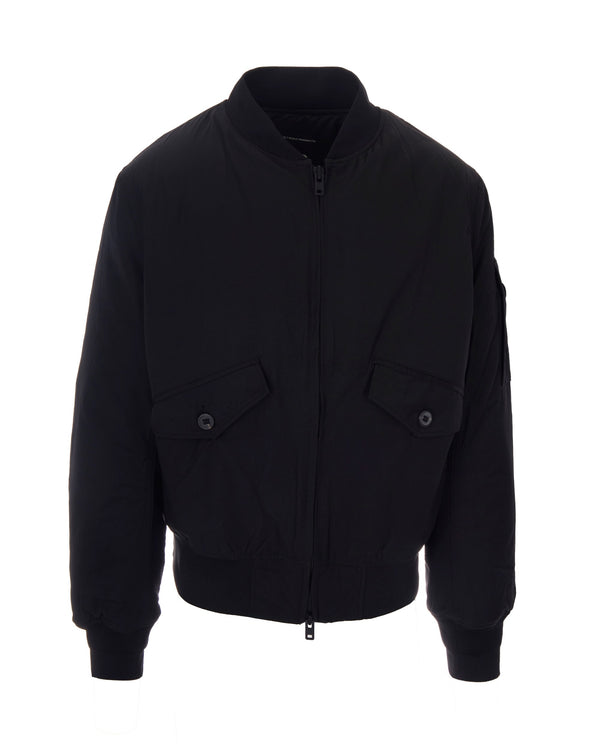 Bomber Jacket Nylon Black Polyamide
