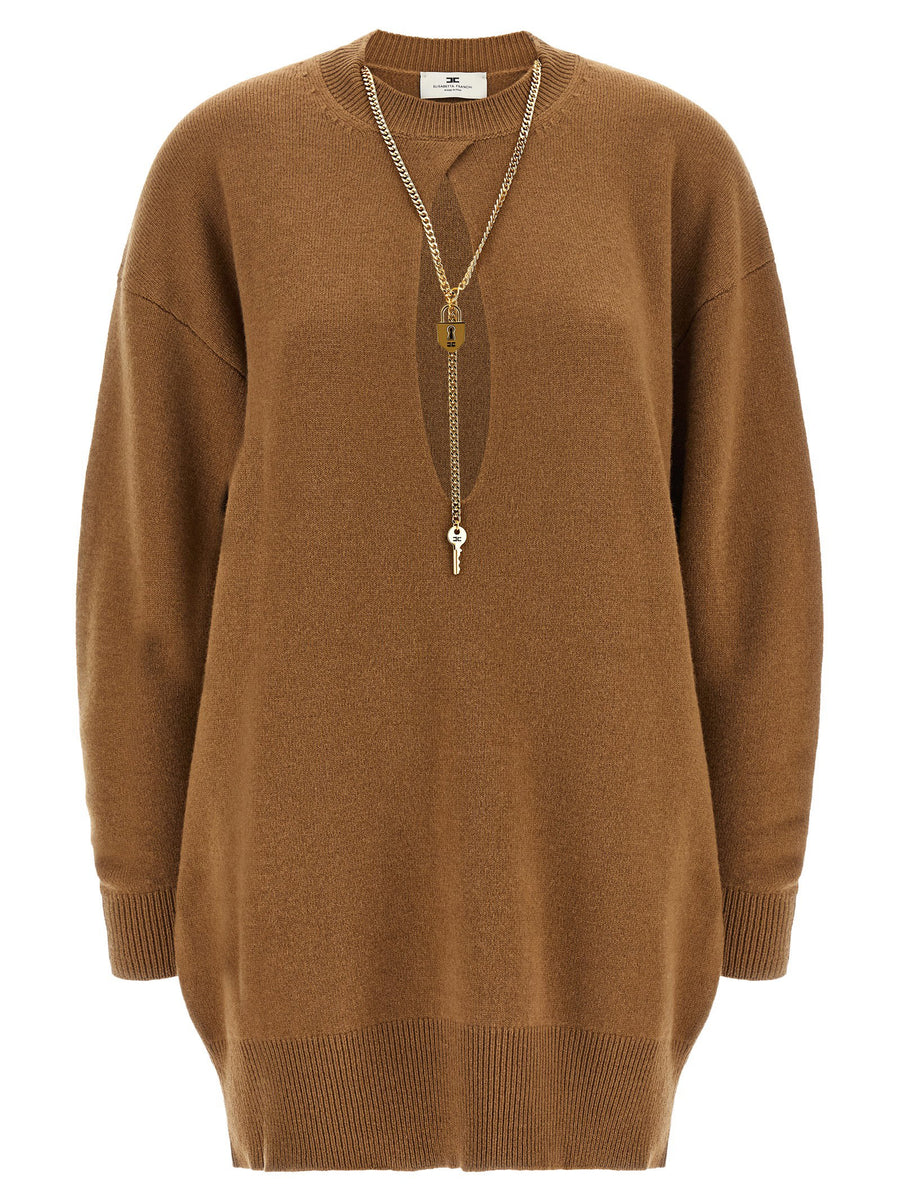 Elisabetta Franchi Sweater — Camel