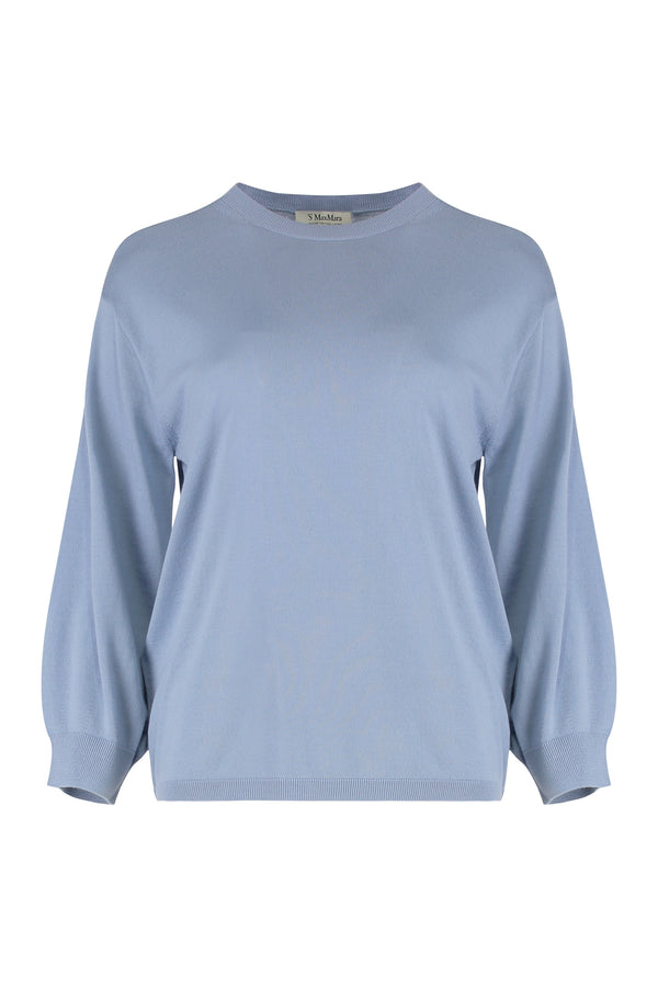 Sweater Amico Light Blue Virgin Wool
