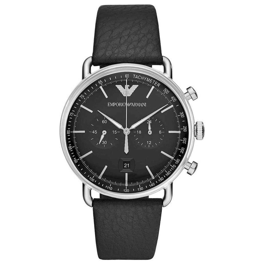 Preloved - Emporio Armani Mens Classic 43mm Quartz Watch Ar11143 One Color Watches