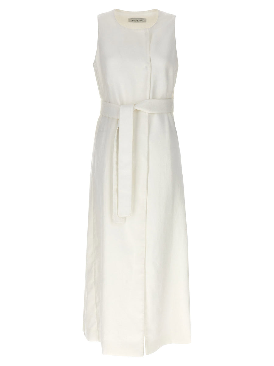Max Mara Aureo Waistcoat — White
