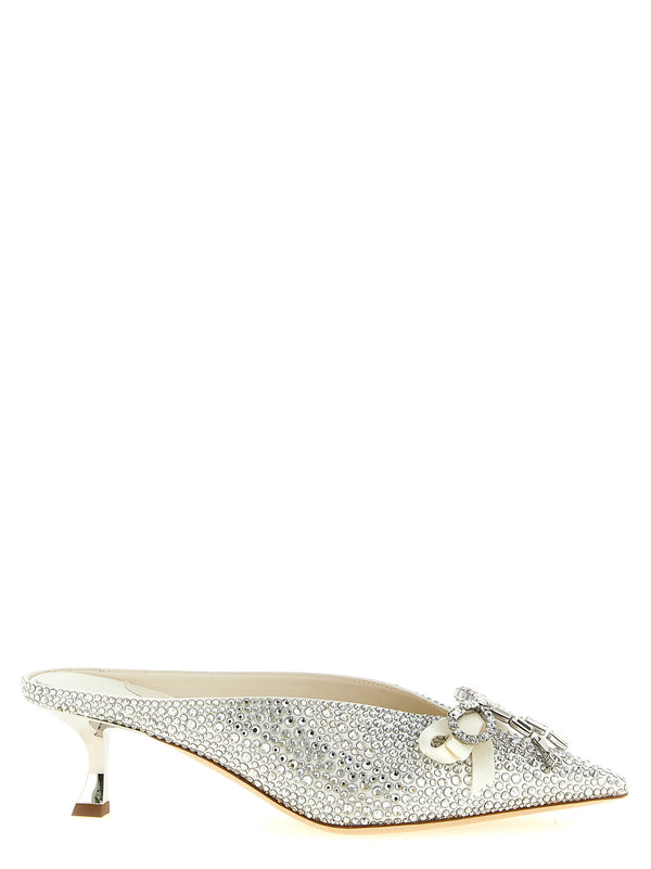 حذاء Jimmy Choo Auria كعب — عاجي
