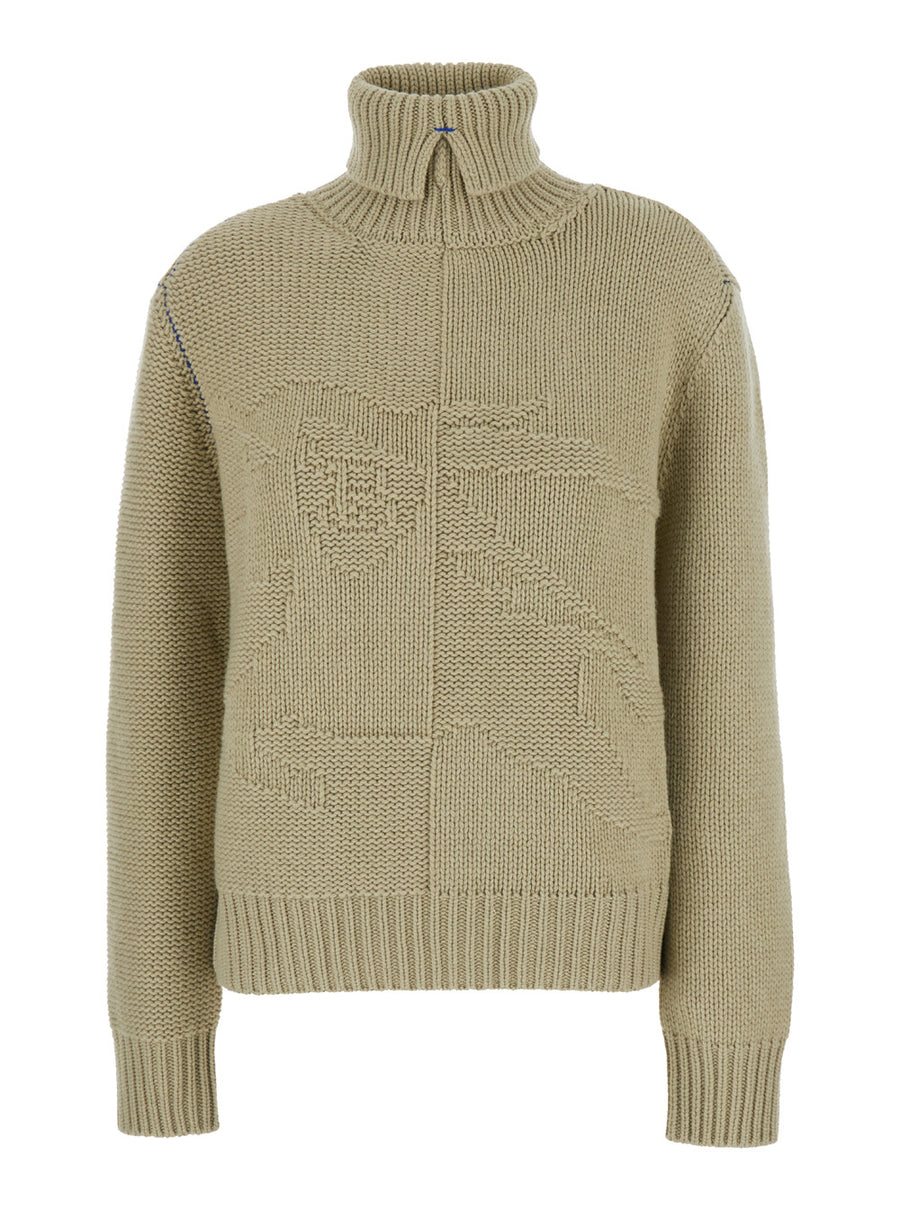 Sweater Ekd Motif Green Cashmere Tops