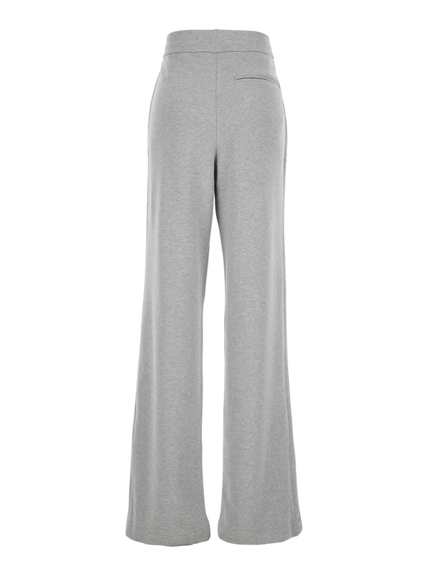 Grey Sweatpants Fabric Cotton Trousers