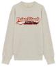 Grey Crewneck Sweatshirt With Front Print Cotton Sweatshirts