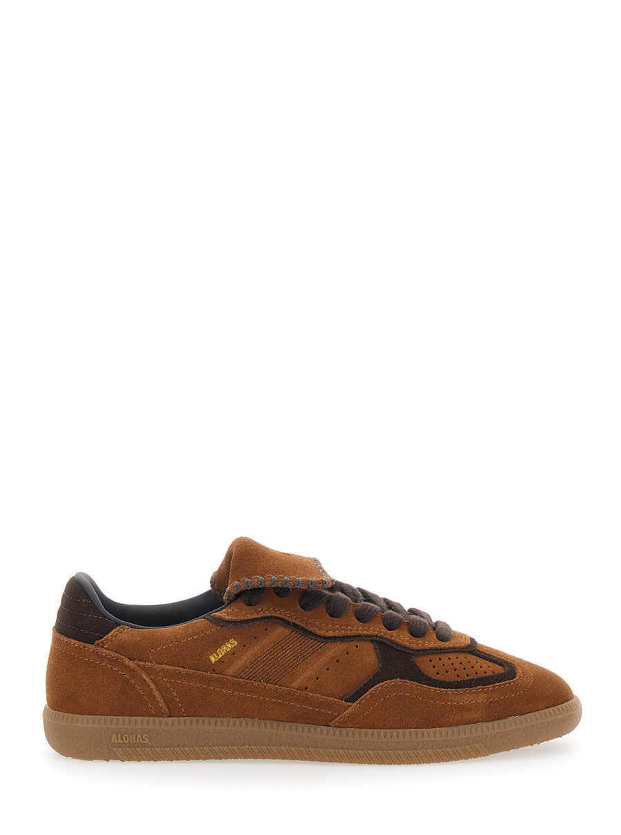Sneakers Low-Top Suede Brown Trainers