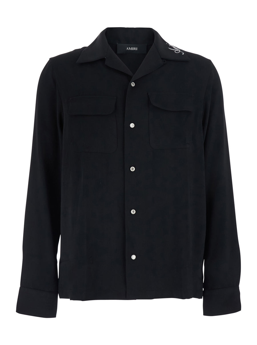 Shirt Black Tech Fabric