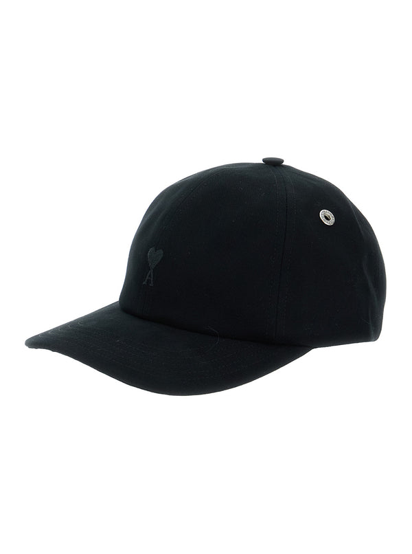 Baseball Cap Black Cotton Hat