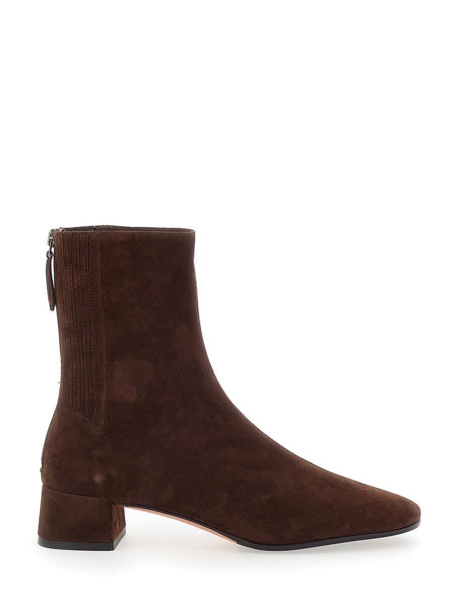 Booties Saint Honore Brown Goat Leather Boot
