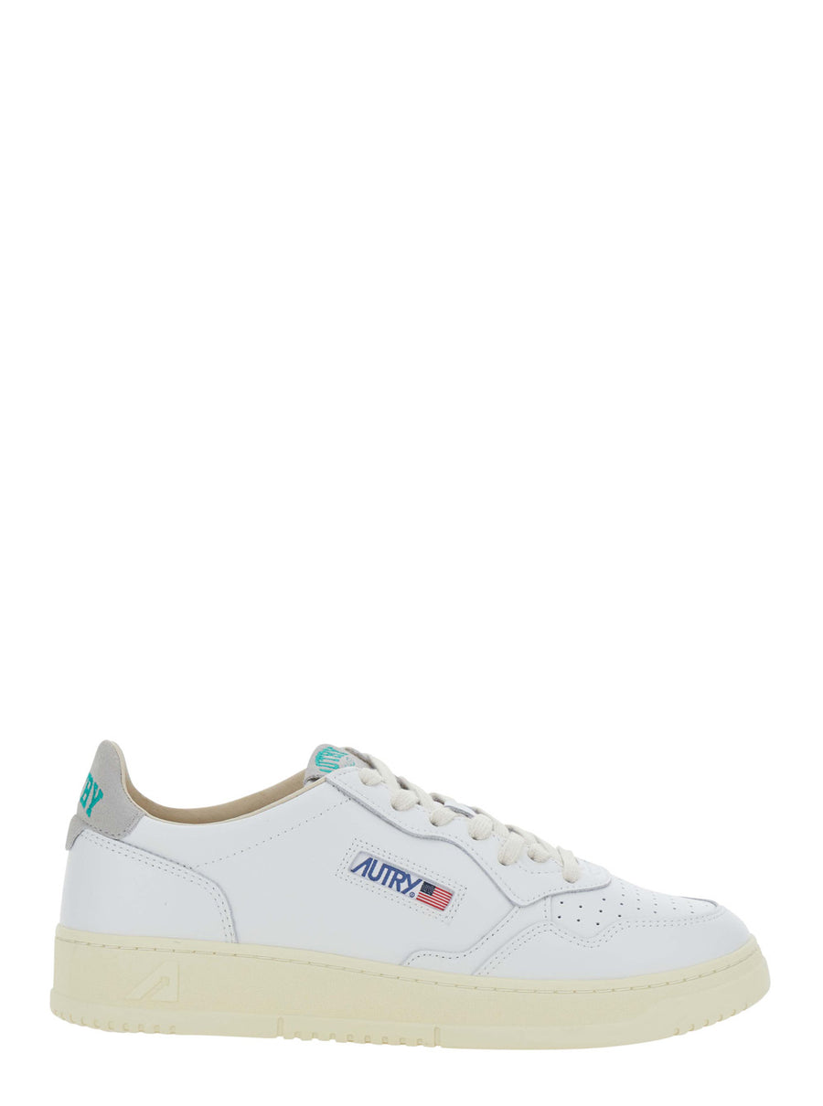 Sneakers Medalist Low White Leather Cow Trainers