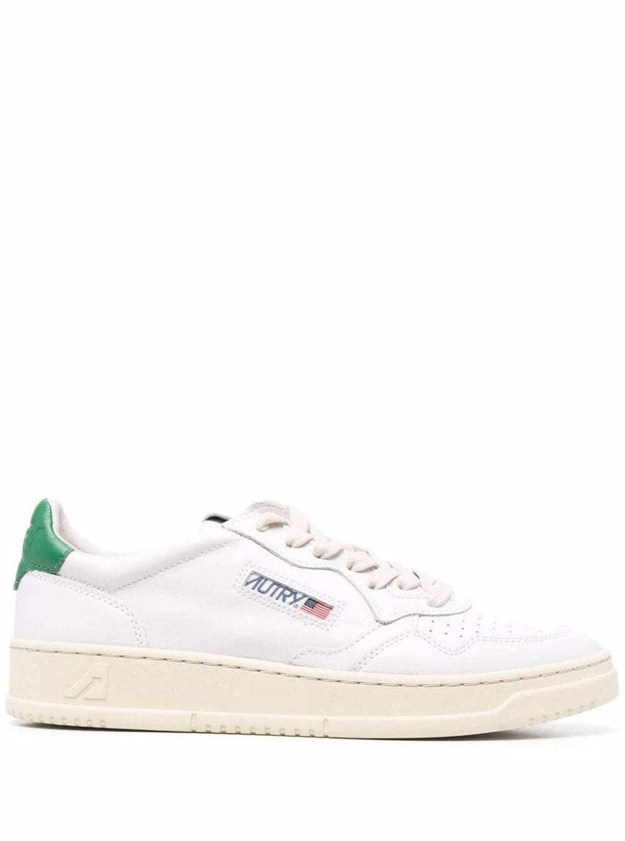 Sneakers Medalist Low White Leather Cow Trainers