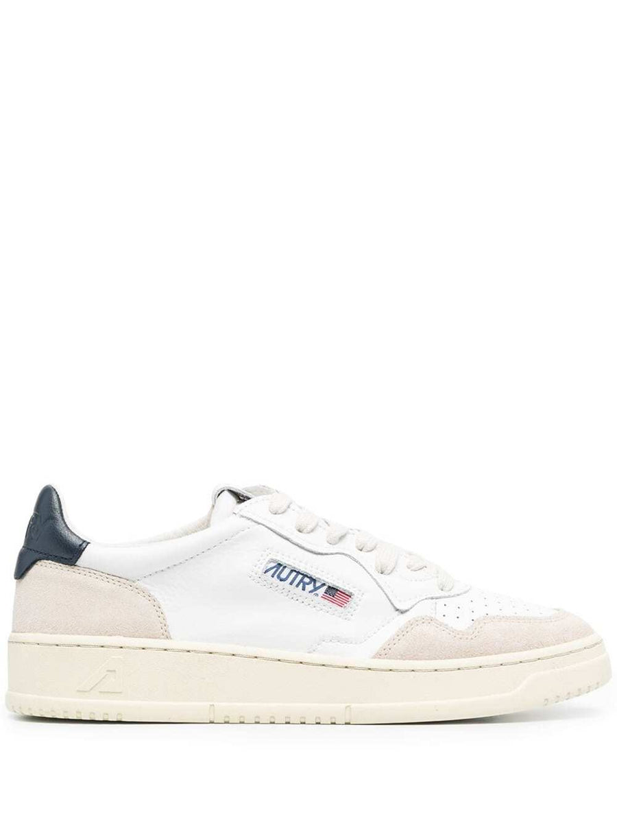 Low Sneakers Medalist White Leather Cow Trainers