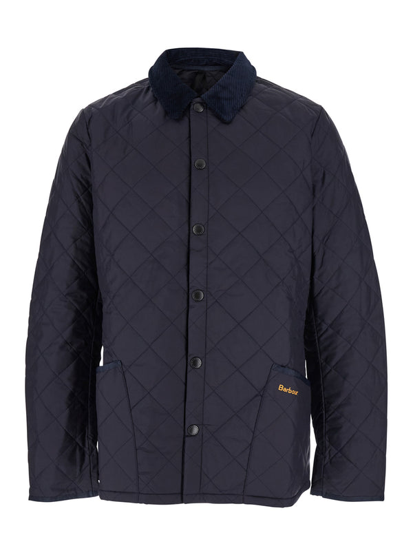 Jacket Heritage Liddesdale Blue Polyamide Coat