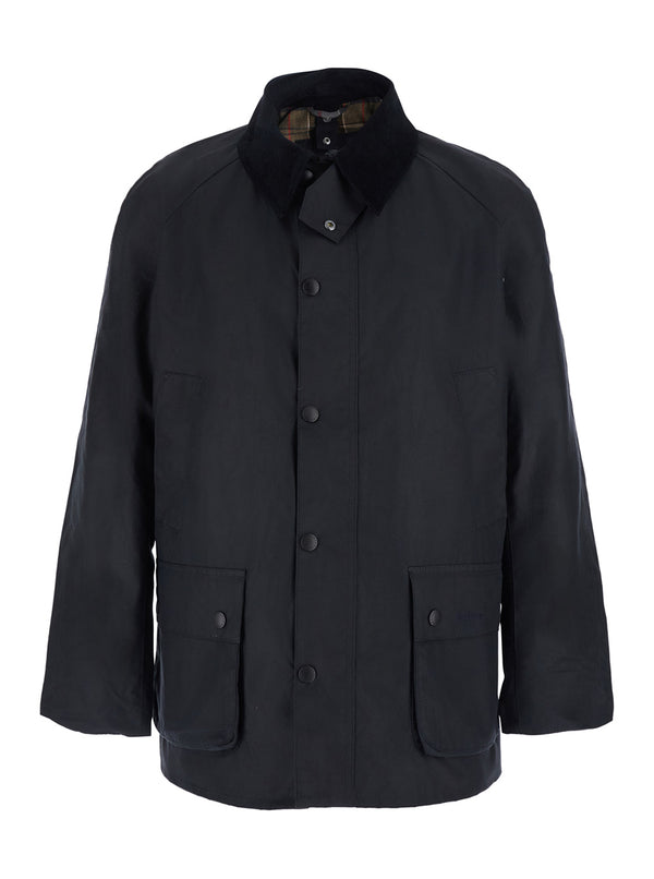Waxed Jacket Ashby Blue Coat