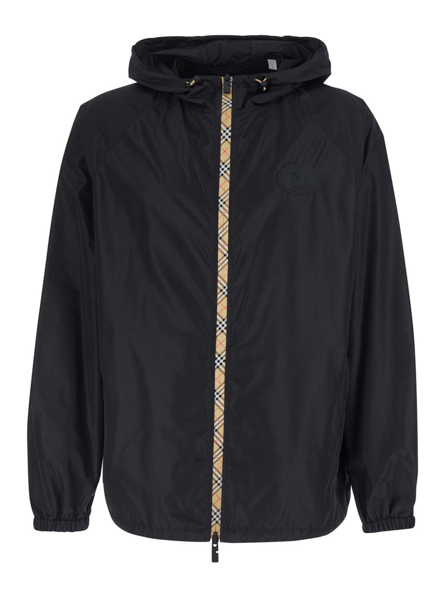 Jacket Clapton Black Polyamide Coat