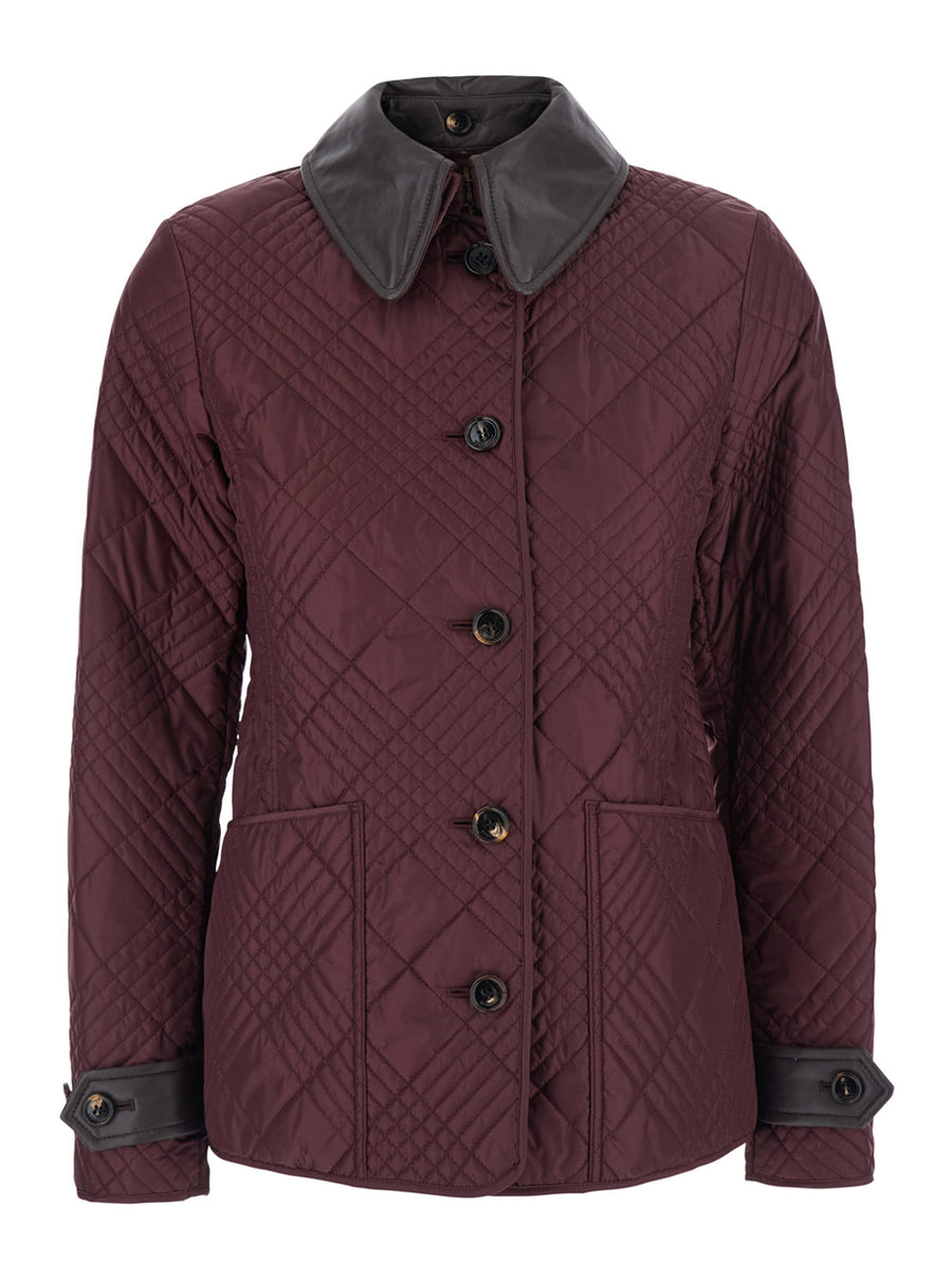 Jacket Fernleigh Burgundy Polyamide Coat