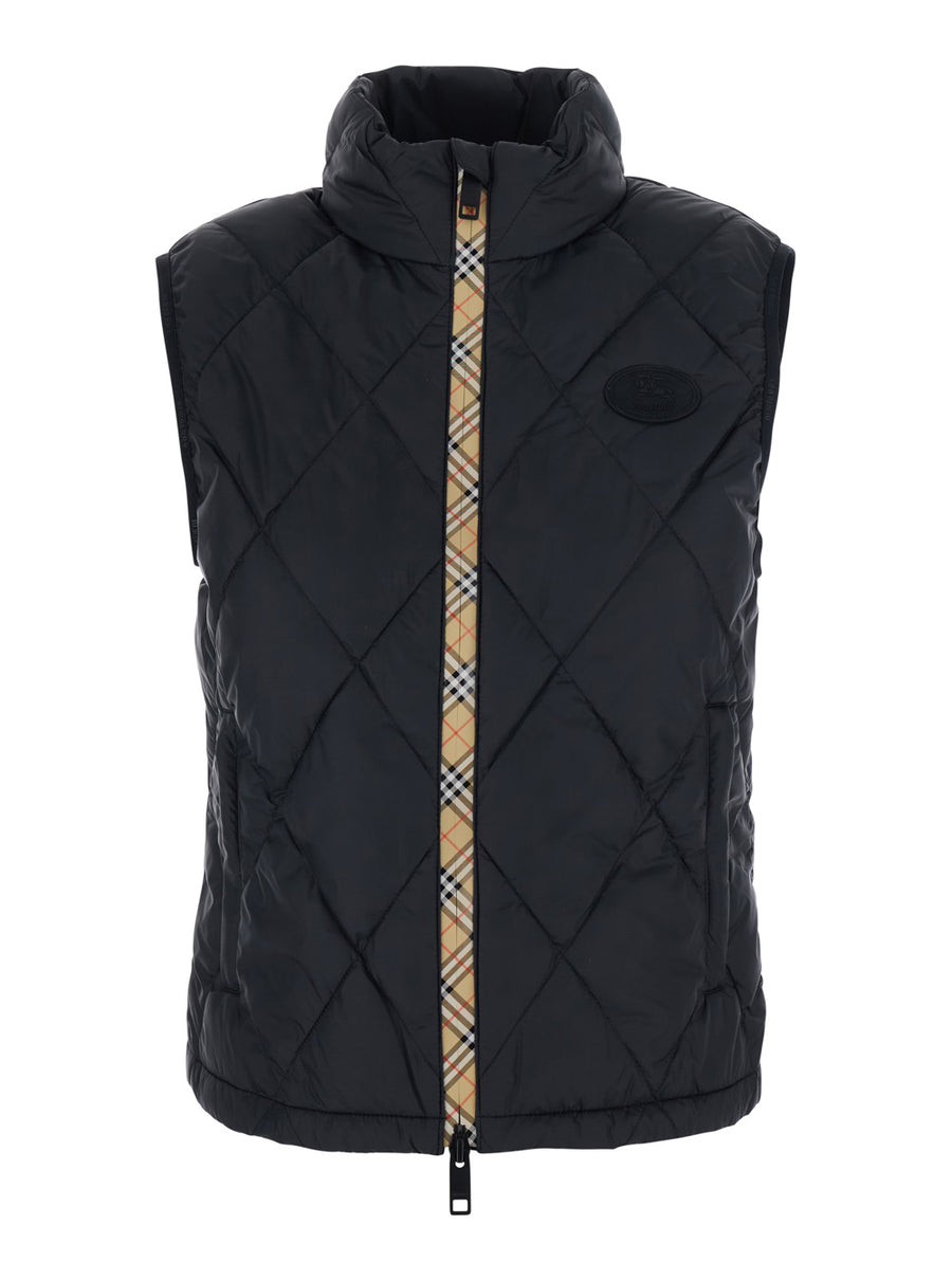 Sleeveless Down Jacket Cheswick Black Polyamide Puffer