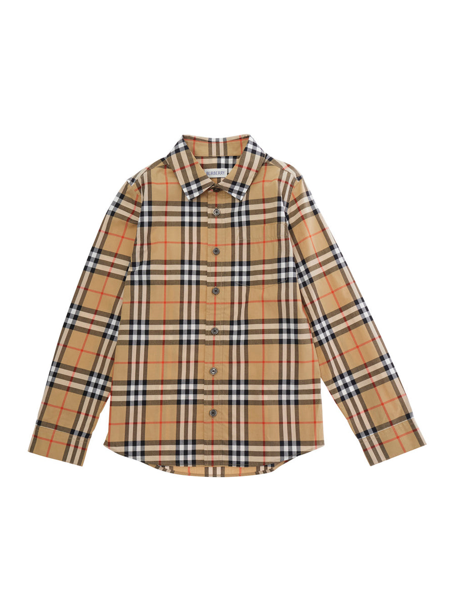 Shirt Beige Cotton