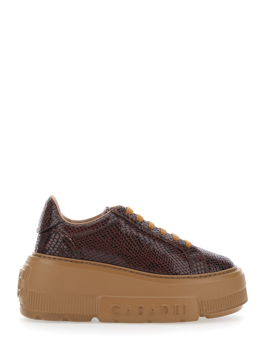 Sneakers Nexus Brown Leather Trainers
