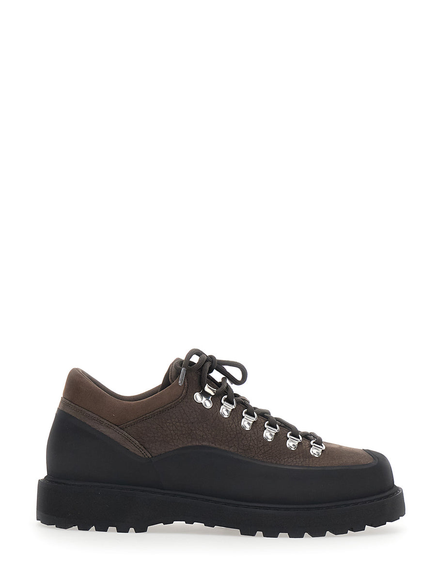 Ankle Boots Cornaro Gomma Brown Nubuck