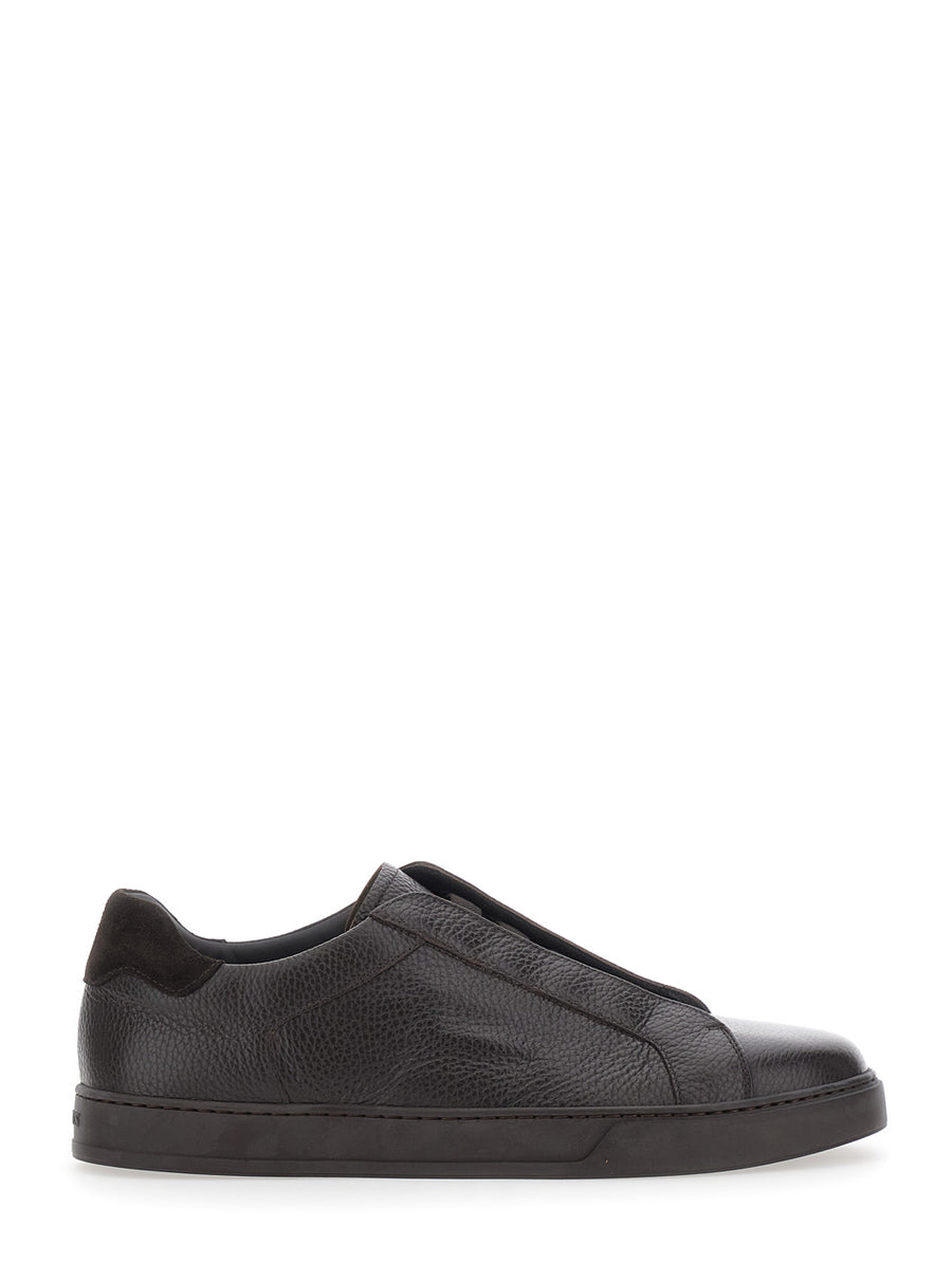 Sneakers Spencer Brown Calf Leather Trainers