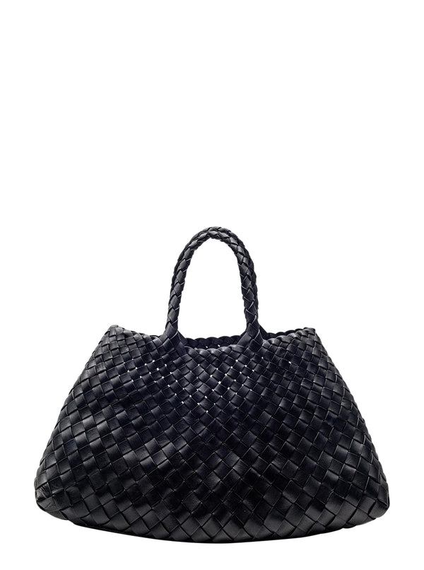 Handbag Santa Croce Black Leather Handbags