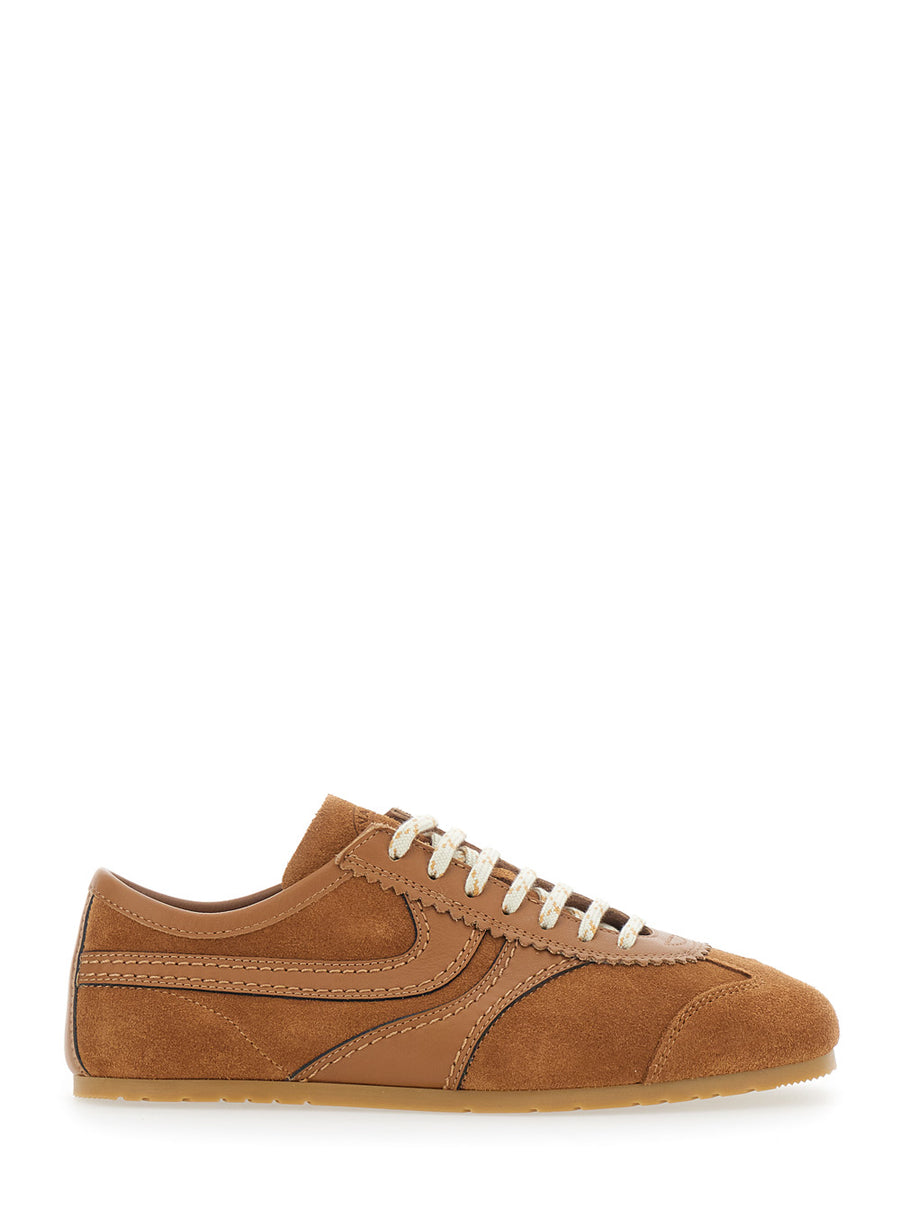 Sneakers Dustin Brown Leather Calf Trainers