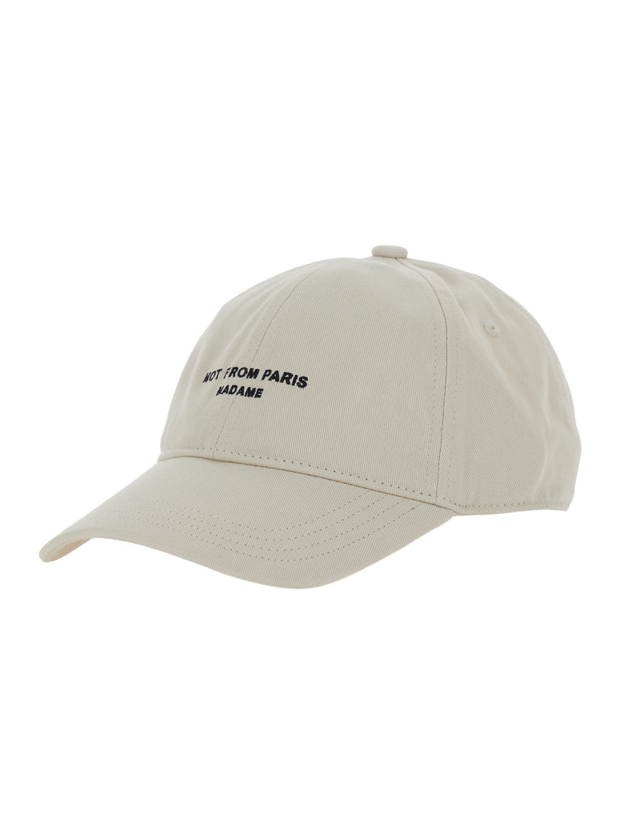 Baseball Cap Beige Cotton Hat
