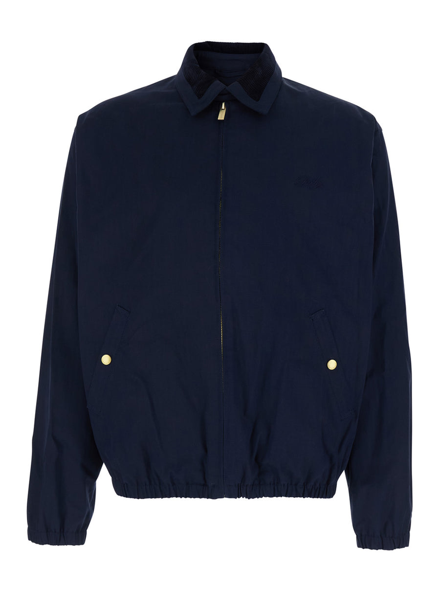 Jacket Le Blouson Drôle Blue Cotton Coat