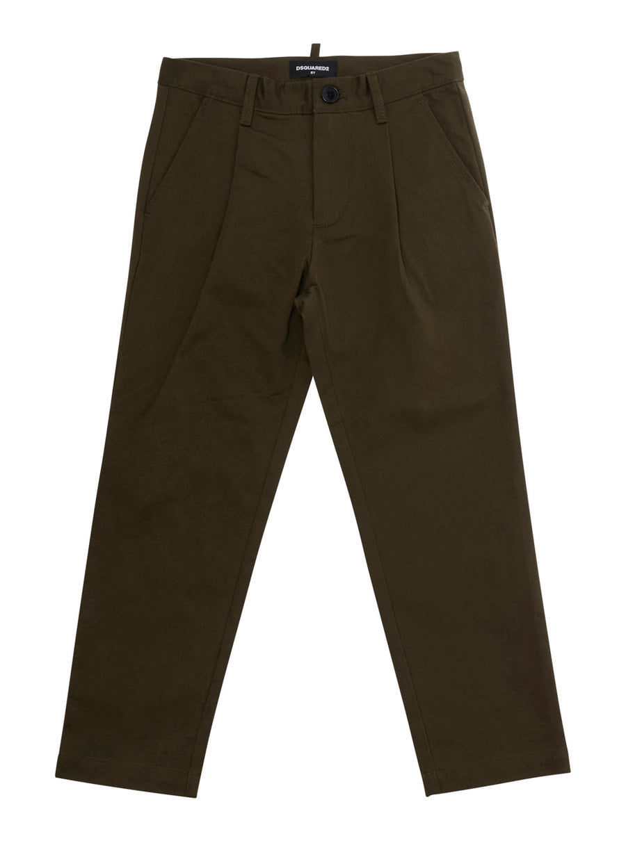 Cotton Trousers Green