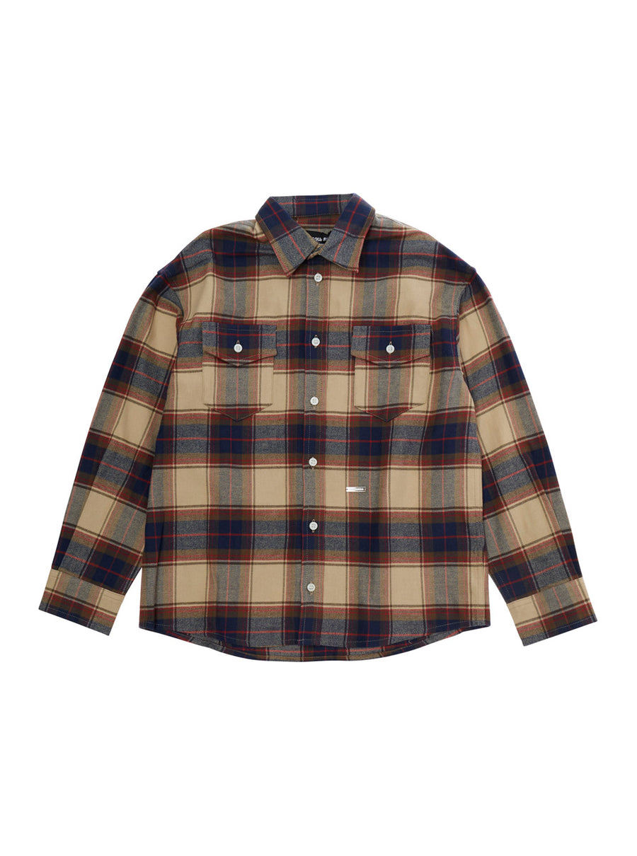 Over Shirt Grey Cotton
