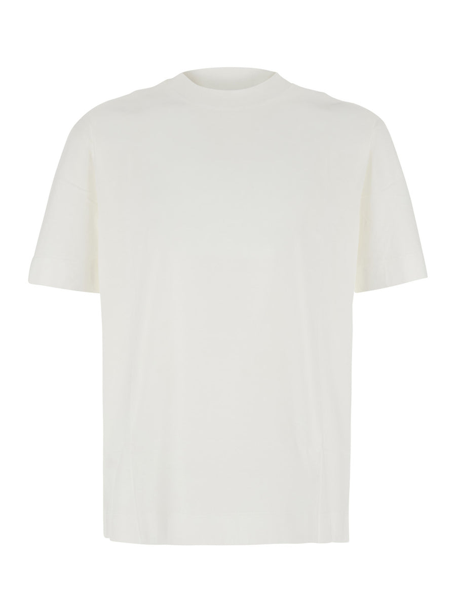 T-Shirt Round Neck White Cotton T-shirts