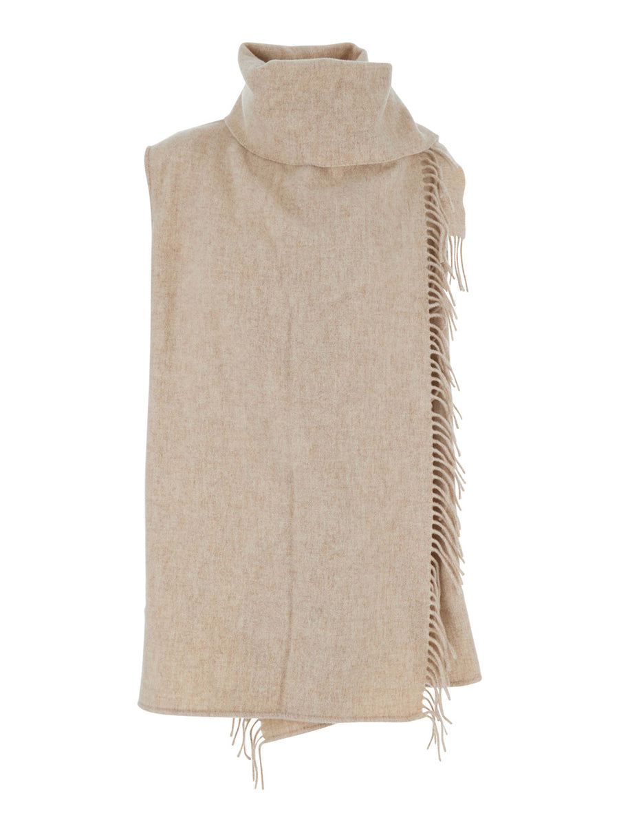 Wool Scarf Beige