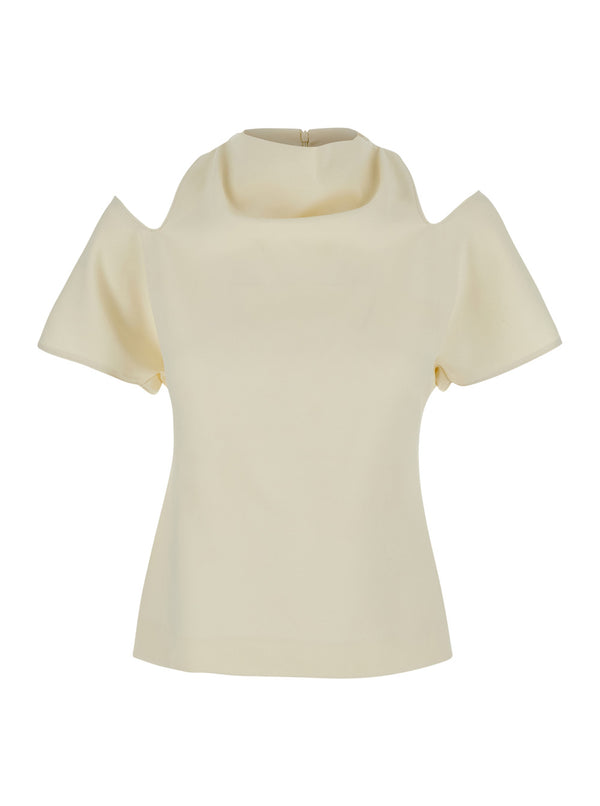 Blouse Cady White Polyester