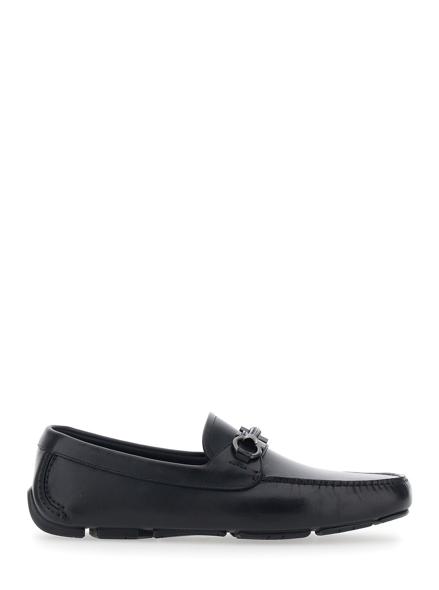 Loafers Sunsay Black Leather Calf